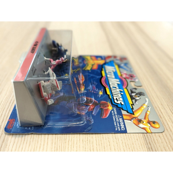Vintage NIB Micro Machines Mighty Morphin Power Rangers Set #5 PINK RANGER - Picture 4 of 8